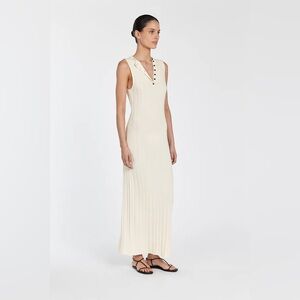 DISSH Cream Sleeveless Maxi Dress - NEW, with tags.